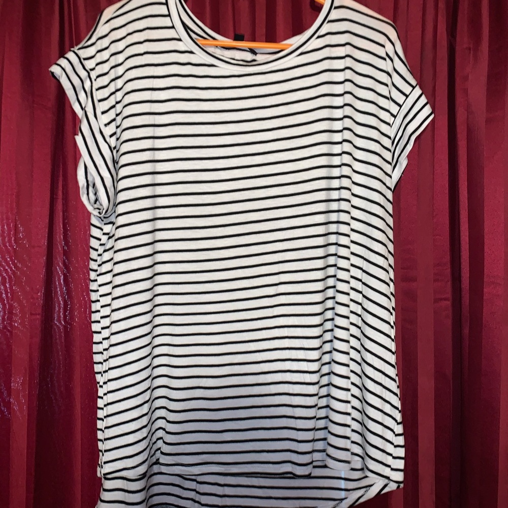 Striped Short Sleeve Shirt